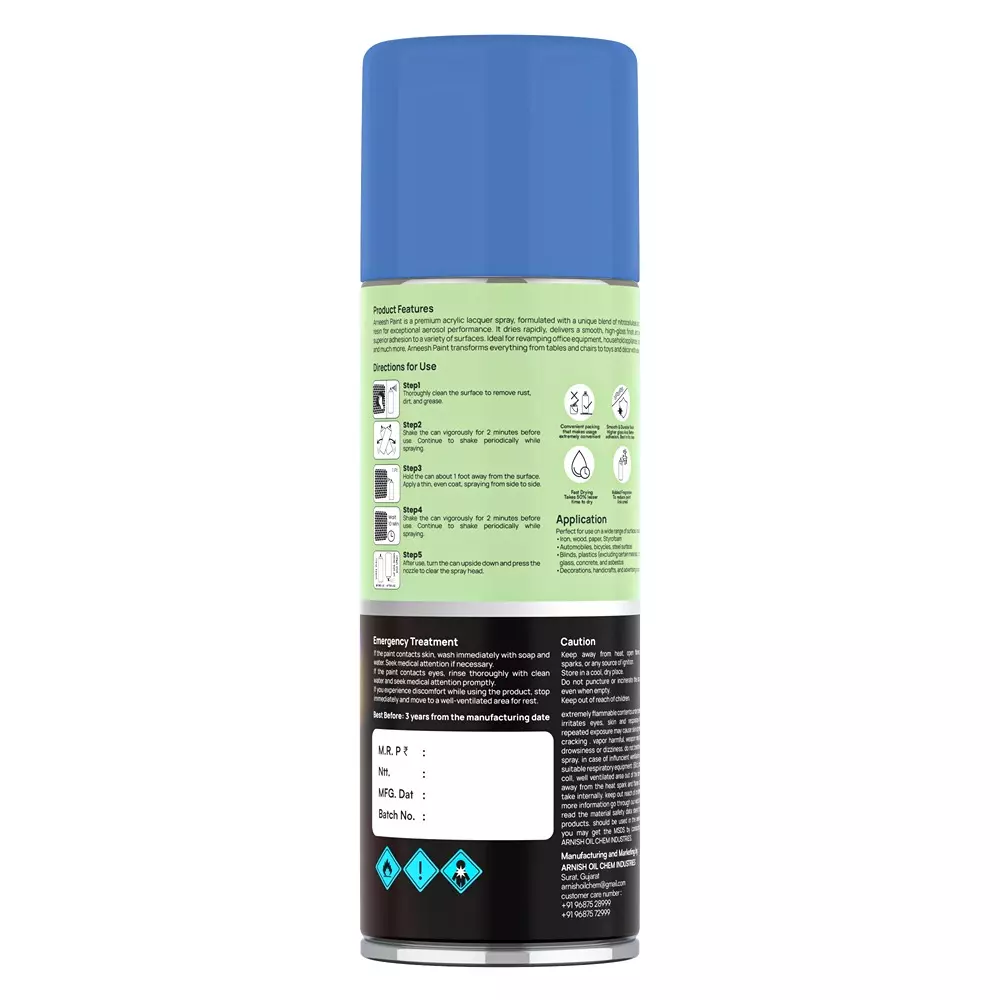 arneesh-acrylic-spray-paint-400-ml-gloss-finish-quick-dry-multi-surface-clear-coat-kangaroo-blue