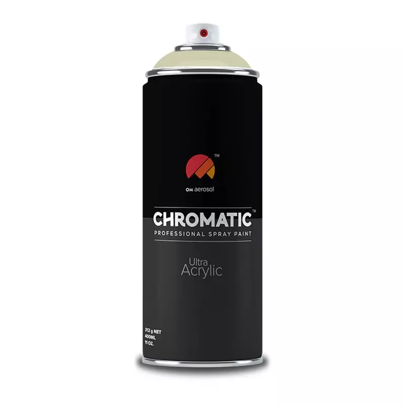 Om Aerosol Chromatic Ultra Acrylic Aerosol Professional Spray Paint 400 ml V Siemens Grey Color, CH-552