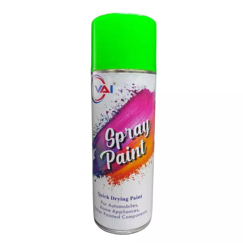 VAI DIY Spray Paint 400 ml Green for Metal, Wood, Plastic & Wall