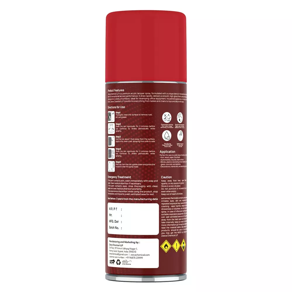zeeva-acrylic-spray-paint-400-ml-gloss-finish-quick-dry-bright-red