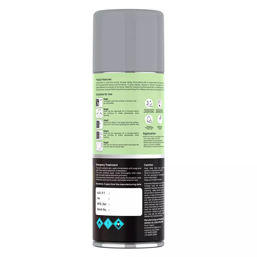 arneesh-acrylic-spray-paint-400-ml-gloss-finish-quick-dry-multi-surface-clear-coat-munshell-grey