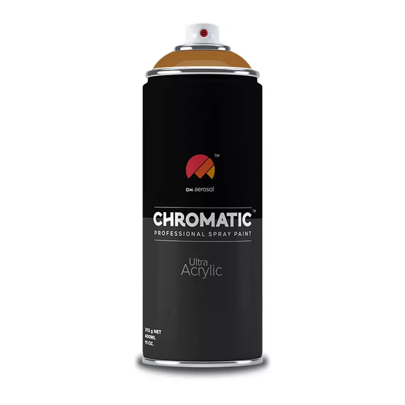 Om Aerosol Chromatic Ultra Acrylic Aerosol Professional Spray Paint 400 ml (Brown Shades)