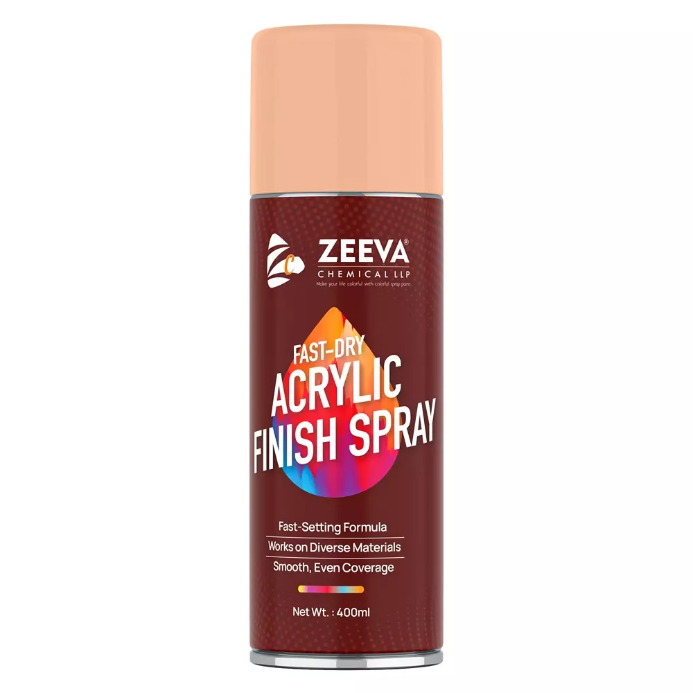 Zeeva Acrylic Spray Paint 400 ml Gloss Finish Quick Dry Bronze Pearl