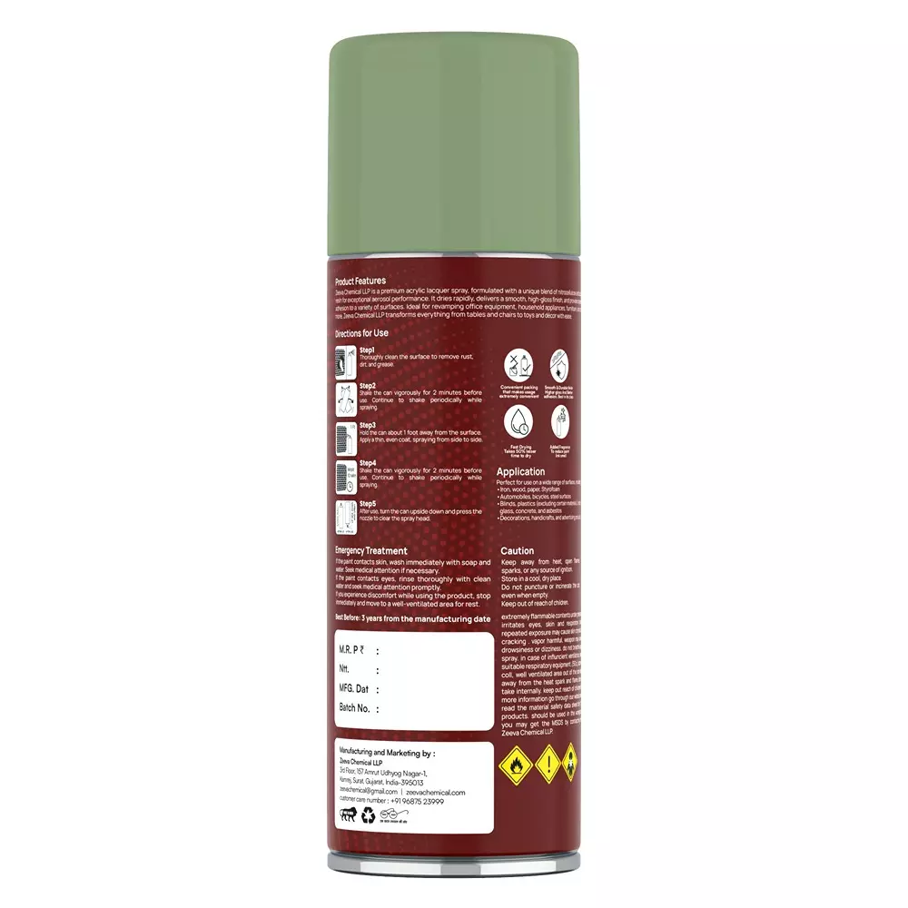 zeeva-acrylic-spray-paint-400-ml-gloss-finish-quick-dry-pista-green