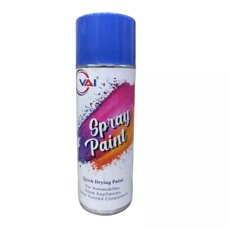 VAI DIY Spray Paint 400 ml Blue for Metal, Wood, Plastic & Wall (Pack of 2)