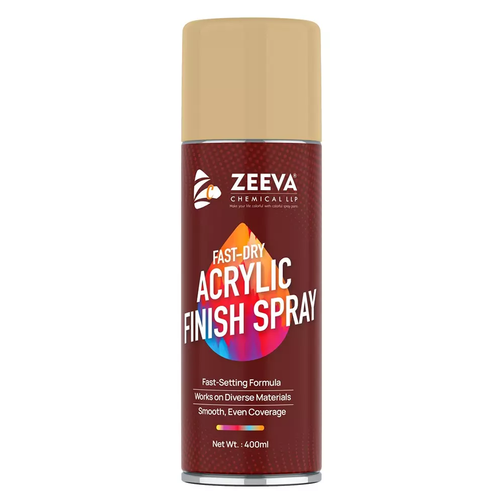 Zeeva Acrylic Spray Paint 400 ml Gloss Finish Quick