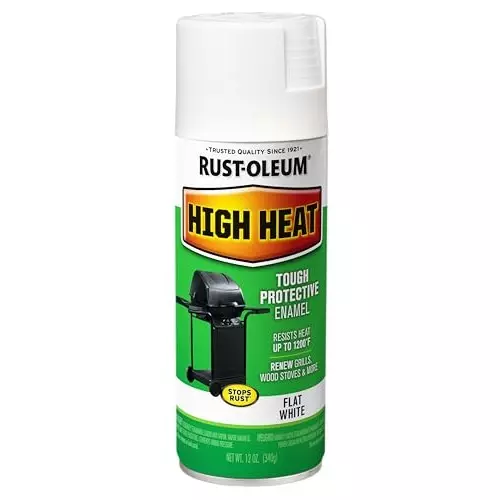 Rust-Oleum High Heat Spray Paint 340 g White, 7751830