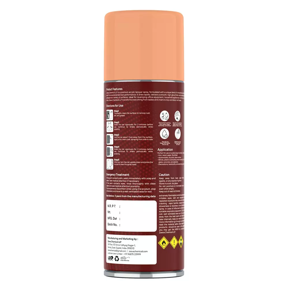 zeeva-acrylic-spray-paint-400-ml-gloss-finish-quick-dry-copper-pearl