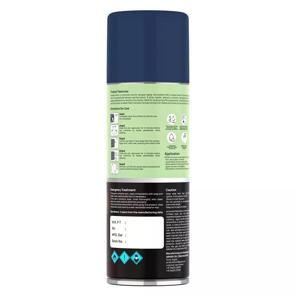 arneesh-acrylic-spray-paint-400-ml-gloss-finish-quick-dry-multi-surface-clear-coat-oxford-blue