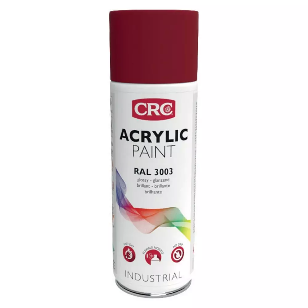CRC 400 ml RAL 3003 Red Gloss Spray Paint, 31081