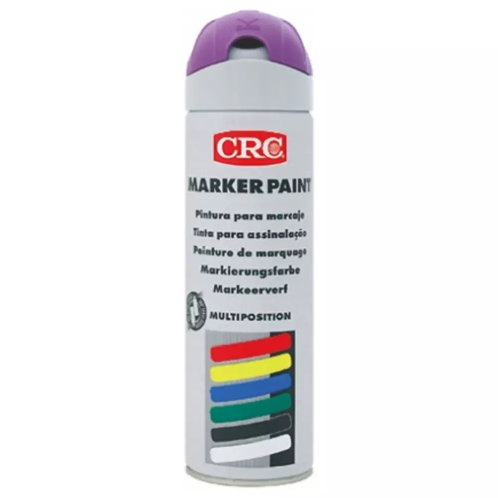 CRC 500 ml Violet Fluorescent Spray Paint, 10167