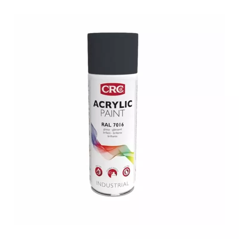 CRC 400 ml RAL 7016 Grey Gloss Spray Paint, 31078
