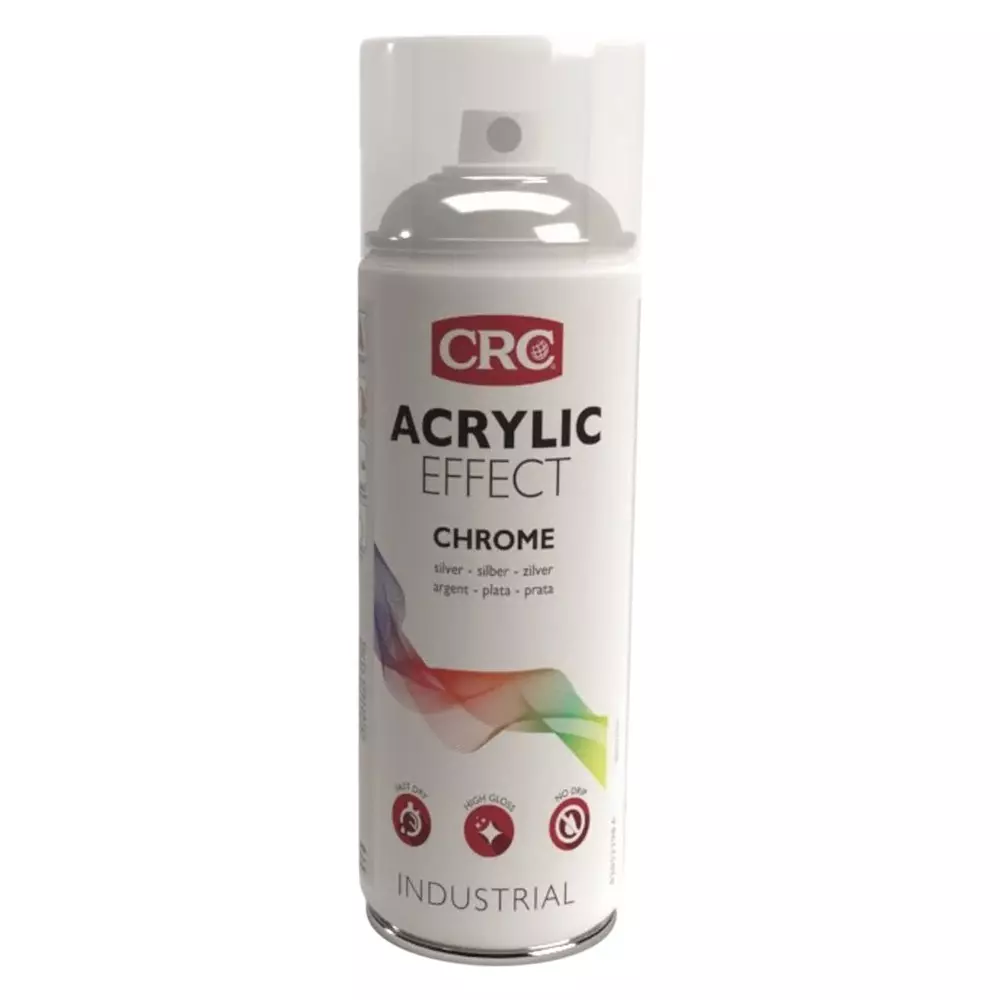 CRC 400 ml No RAL Silver Gloss Spray Paint, 30481