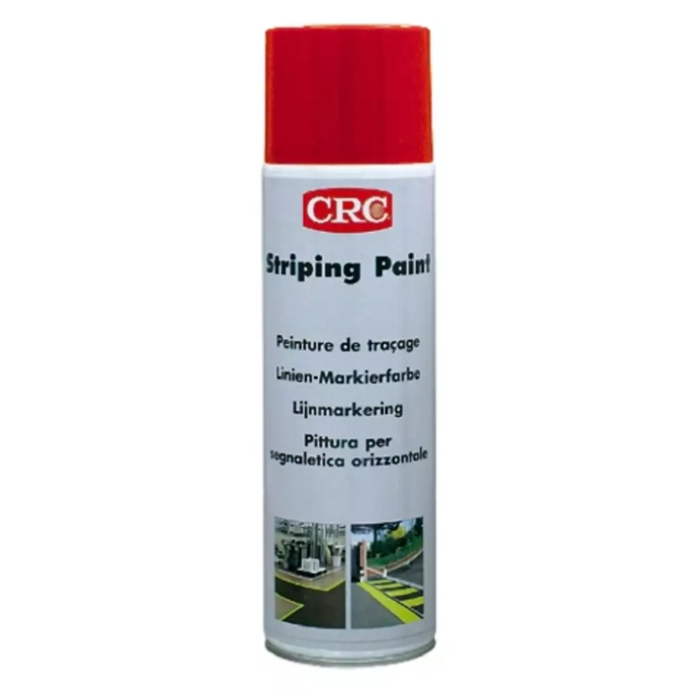 CRC 500 ml Red Satin Spray Paint, 11675