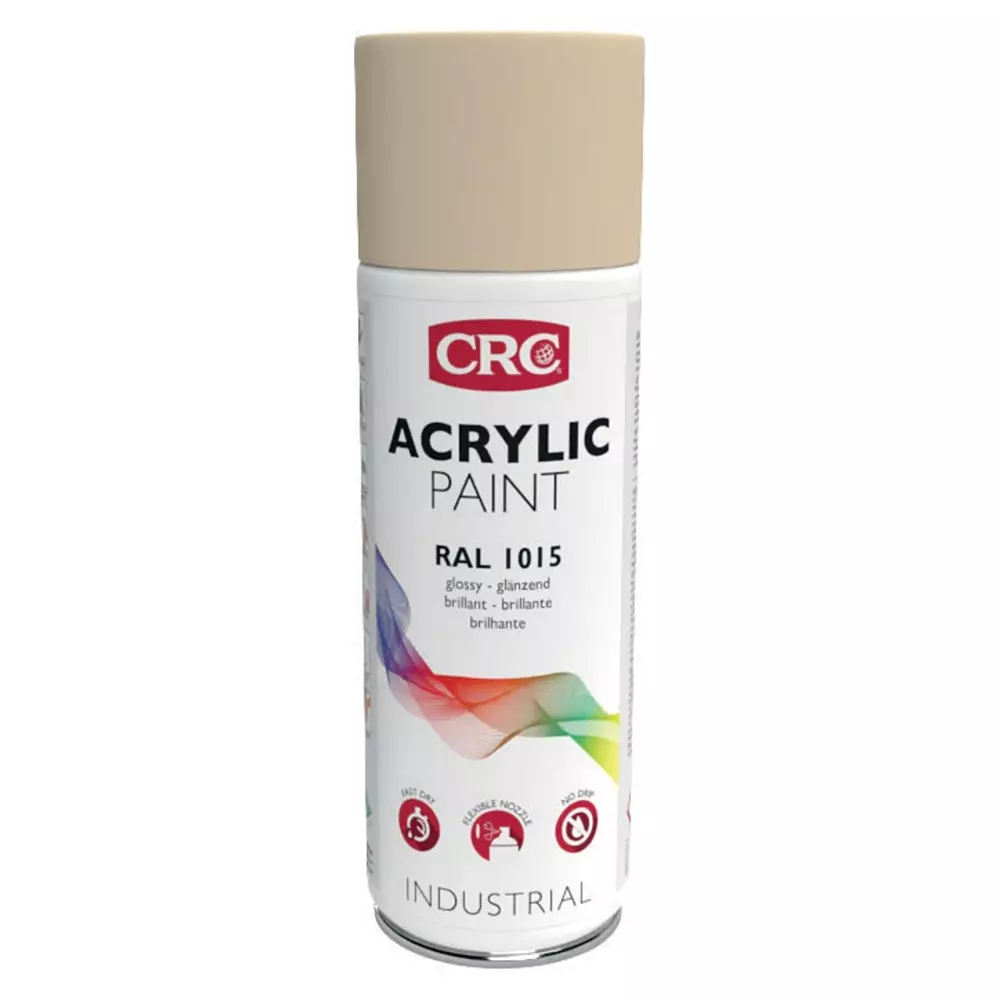 CRC 400 ml RAL 1015 Beige Gloss Spray Paint, 31073