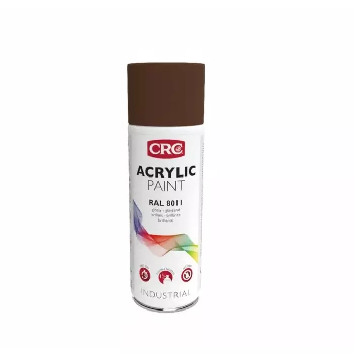 CRC 400 ml RAL 8011 Brown Gloss Spray Paint, 31072