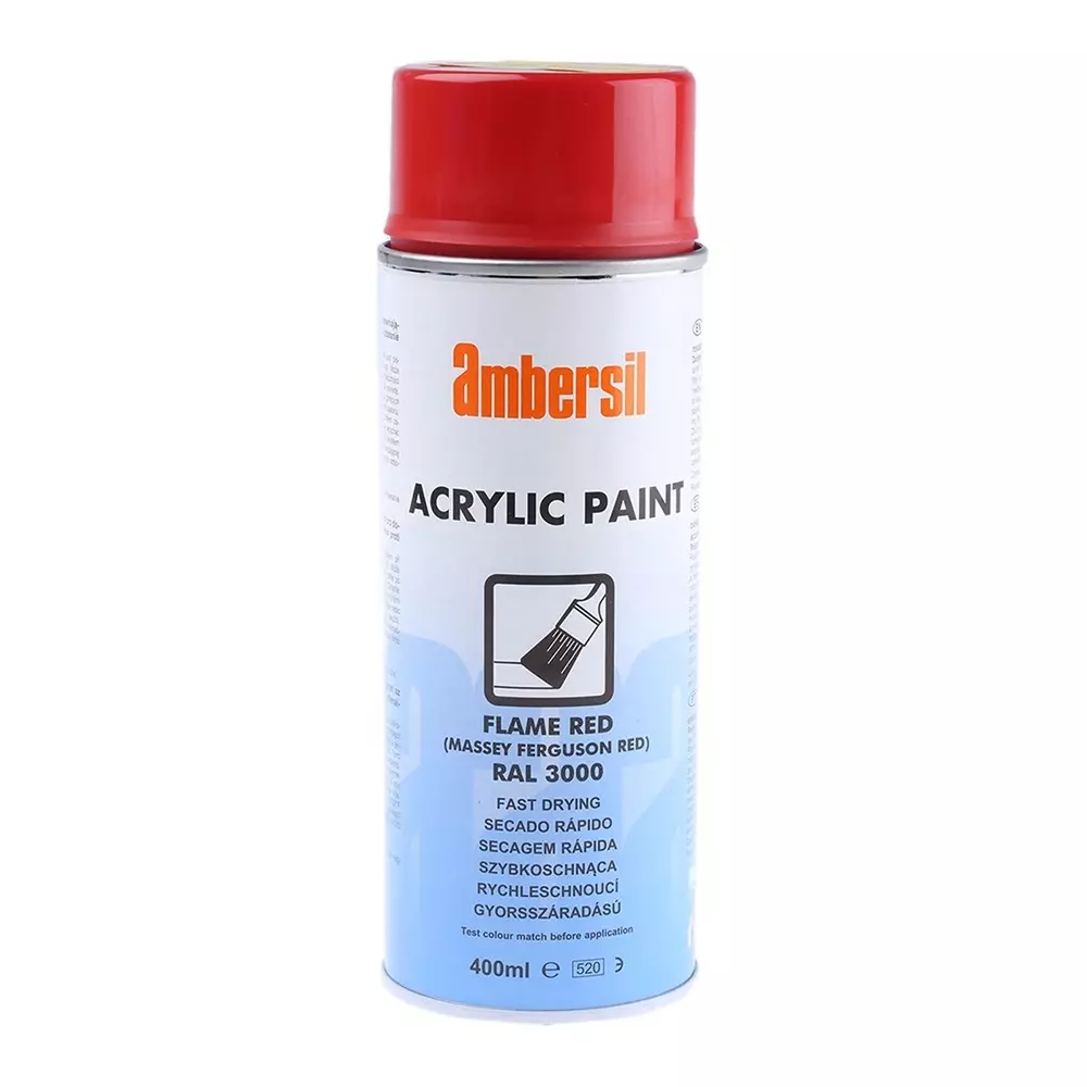 Ambersil 400 ml Red Gloss Spray Paint, 31653-AM