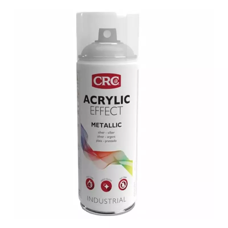 CRC 400 ml No RAL Silver Matt Spray Paint, 11688 (Pack of 6)