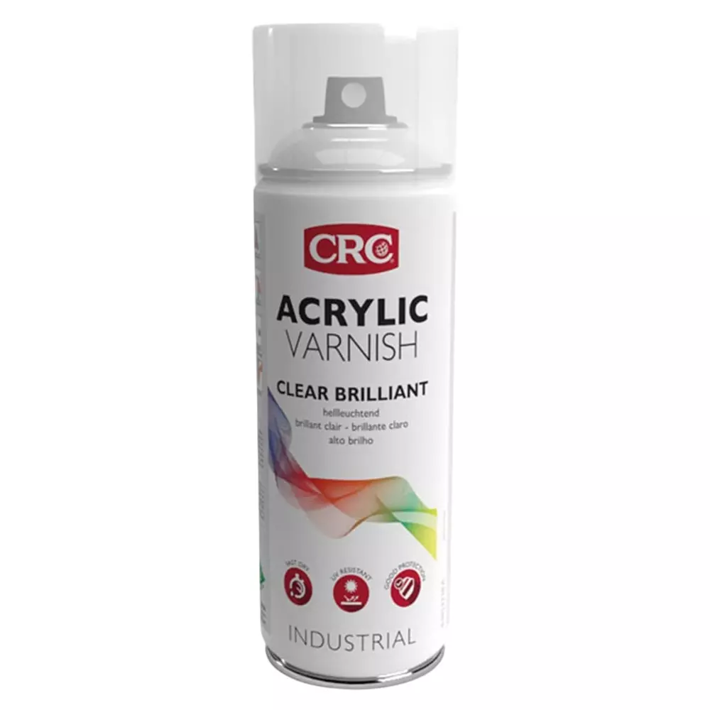 CRC 400 ml No RAL Transparent Gloss Spray Paint, 11682
