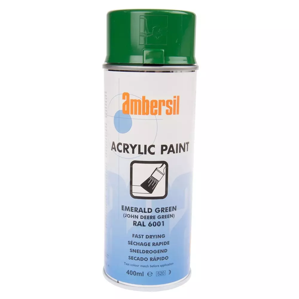 Ambersil 400 ml Green Gloss Spray Paint, 31653-AN