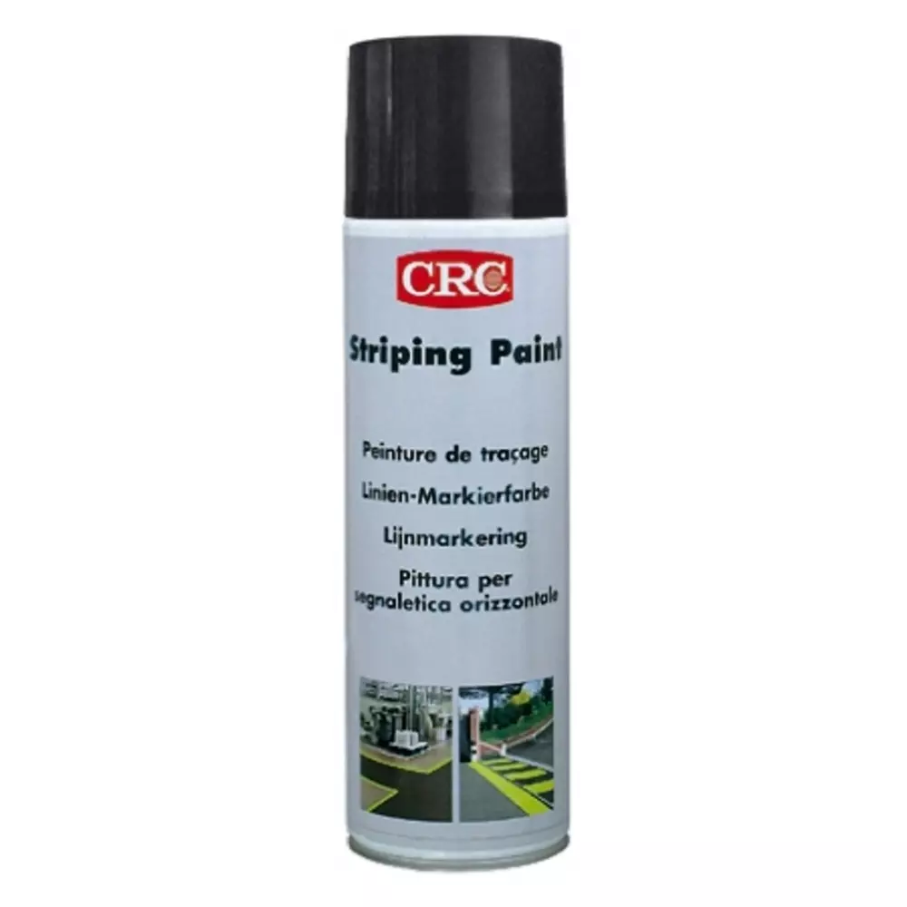 CRC 500 ml Black Satin Spray Paint, 11673