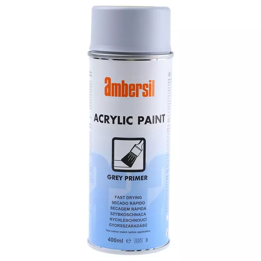 Ambersil 400 ml Grey Gloss Spray Paint, 31653-AH
