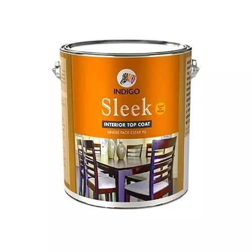 Indigo 1 L Sleek Interior Single Pack PU Paint Oak Yellow, INDIGO00989