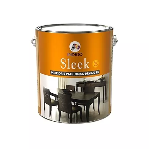 Indigo 5 L Sleek Quick Drying Interior 2K PU Paint Matt Finish, INDIGO00964