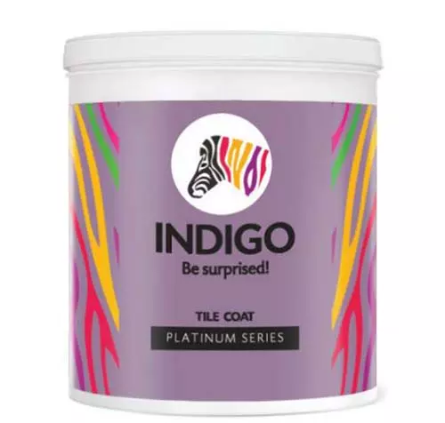 Indigo White Platinum Tile Coat - 10Litre