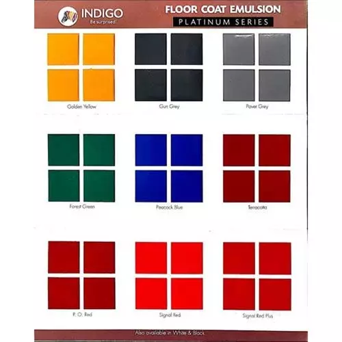 Indigo Amber Platinum Tile Coat - 10Litre