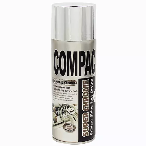 Buy Compac Super Bright Chrome Spray Paint 400 ml Online in India at