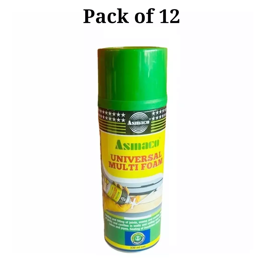 asmaco-330-ml-each-pu-foam-sealant-light-yellow-color-liquid-spray-can-for-joint-filling-pack-of-12