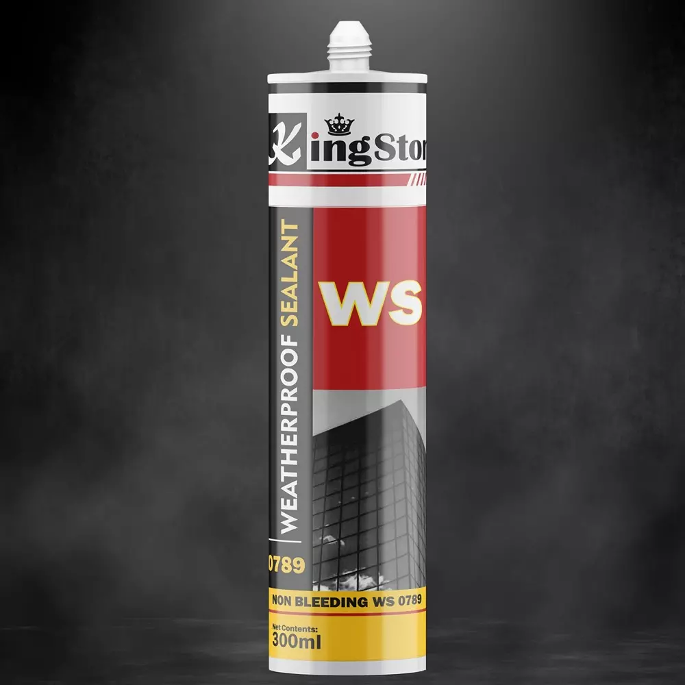 Kingston Weatherproof Sealant 300 ml White, WS 0789 (Pack of 25 Pcs)