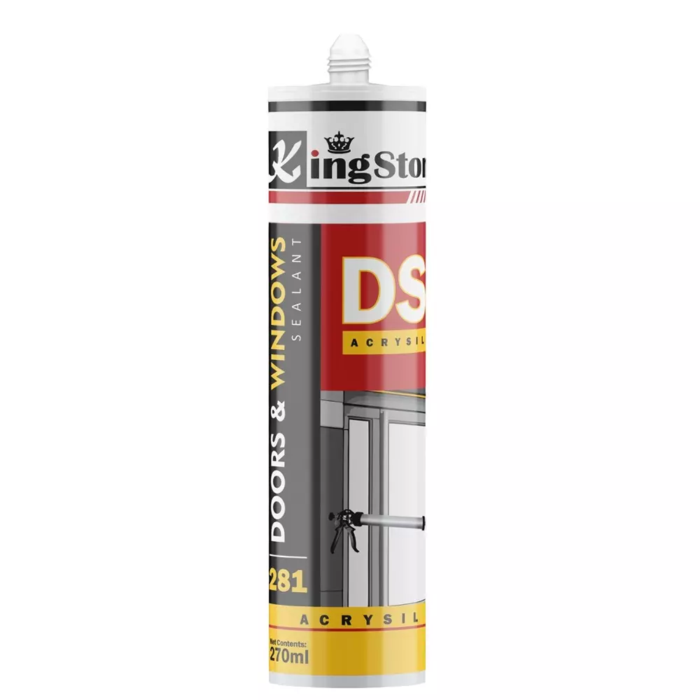 Kingston Door & Window Sealant 270 ml White, DS 281 (Pack of 25 Pcs)