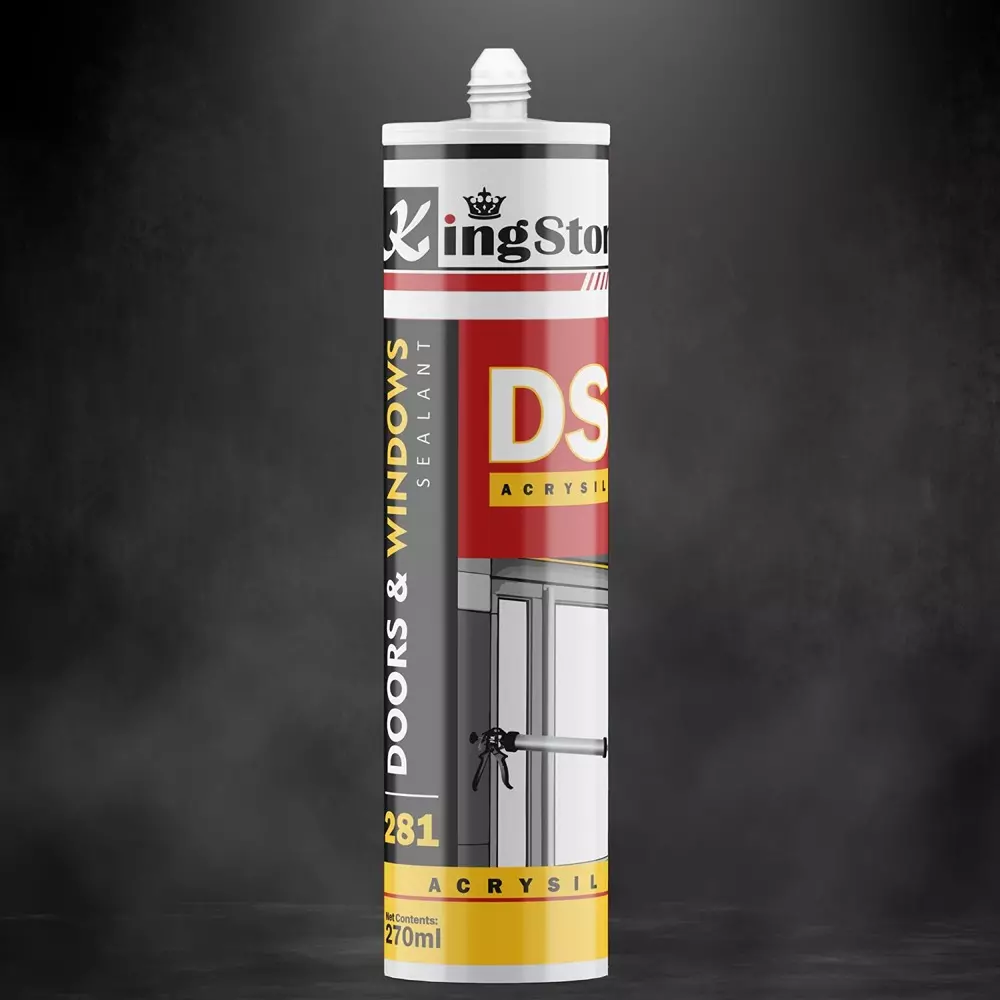 Kingston Door & Window Sealant 270 ml White, DS 281 (Pack of 25 Pcs)