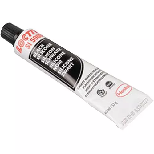 LOCTITE Sealant, Silicone, 40Ml, BlACk, 5980, 40ML