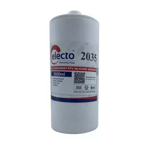 Electo 2035 RTV Silicon Sealant White Liquid Item Form 2.6 L Can Packaging Type