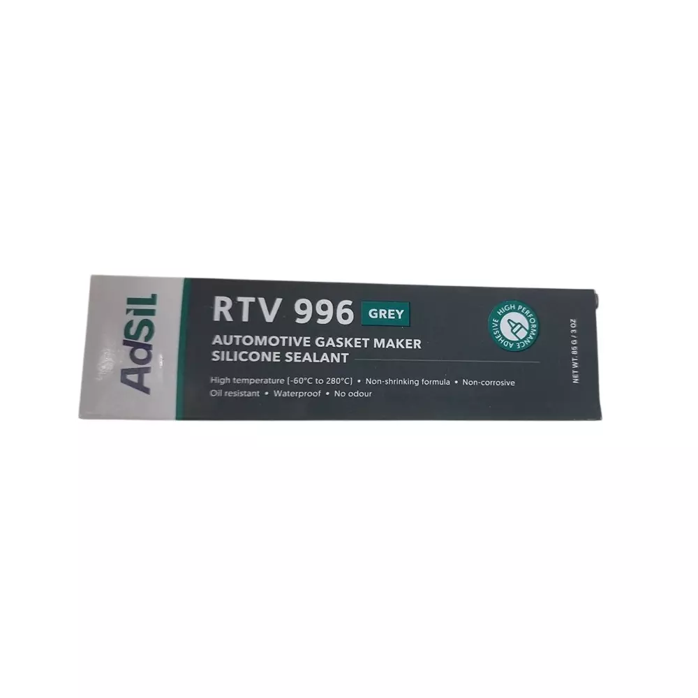 ADSIL 25 g Each RTV 996 Silicone Sealant Automotive Gasket Maker Grey for Commercial Purpose (Pack of 100)