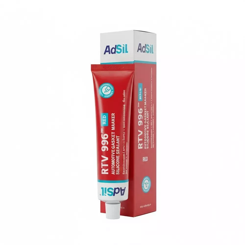 ADSIL 85 g Each RTV 996 Silicone Sealant Automotive Gasket Maker Red for Commercial Purpose (Pack of 144)