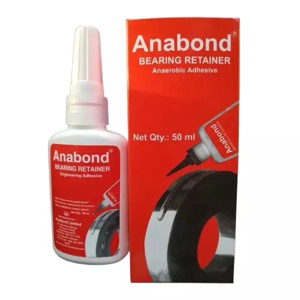 Anabond Bearing Retainer Red 50 ml Bottle Liquid Item Form, 412