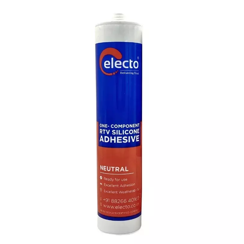 Electo 2036 RTV Silicon Sealant White Paste Item Form 300 ml Cartridge Packaging Type