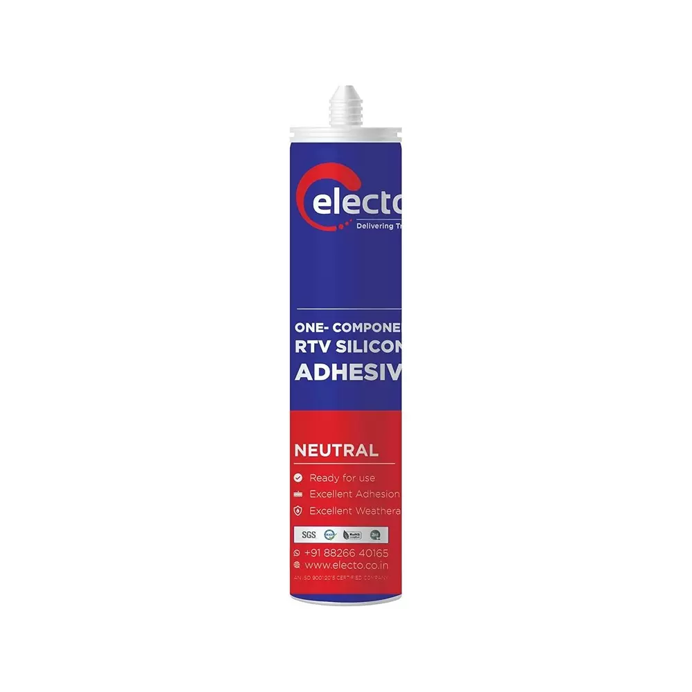 Electo 2036 RTV Silicon Sealant White Paste Item Form 300 ml Cartridge Packaging Type