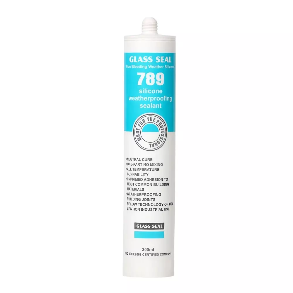 Selmex Weatherproof Silicone Sealant Black 300 ml (Pack of 24)