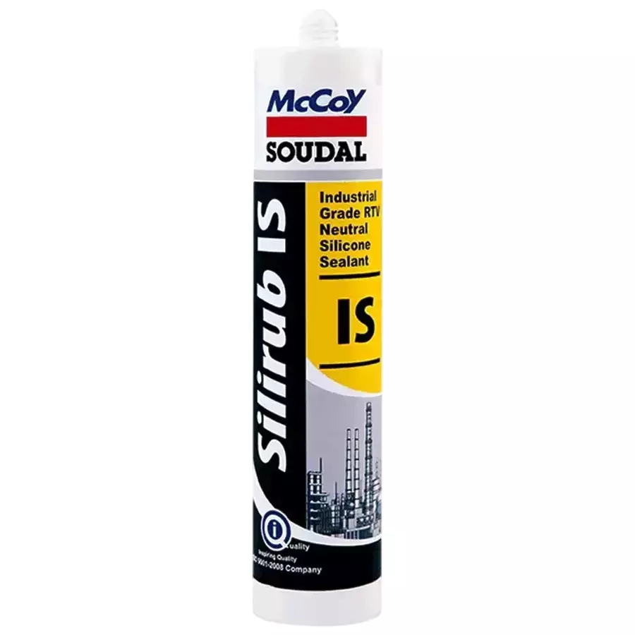 Soudal Weatherproof Silirub IS Silicone Sealant 280 ml RAL 9002, FG0108