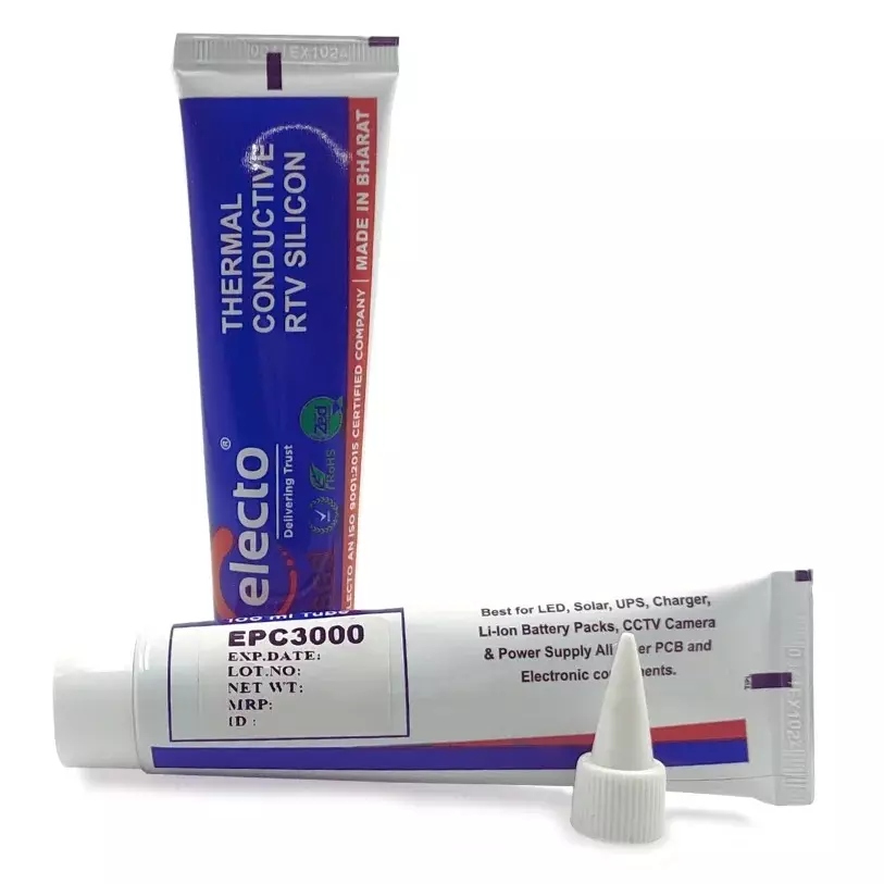Electo 3000 Epoxy Plastic Sealant Tube White Liquid Item Form 5 ml Tube Packaging Type Silicone