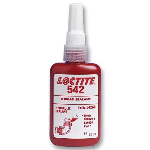 LOCTITE Sealant 50Ml, Brown, Loctite 542, 542, 50ML
