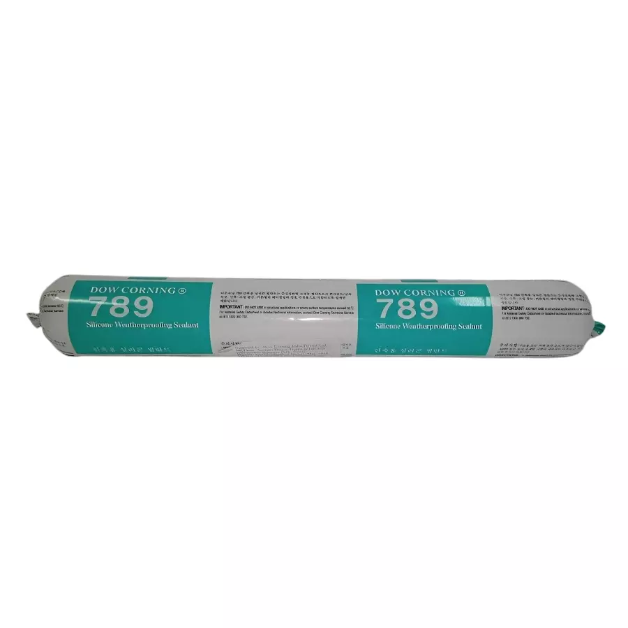 Dow Corning 789 Weatherproofing Silicon Sealant 600 ml Black with Tube and Nozzle