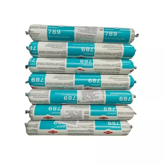 Dow Corning 789 Weatherproofing Silicon Sealant 600 ml Black with Tube and Nozzle