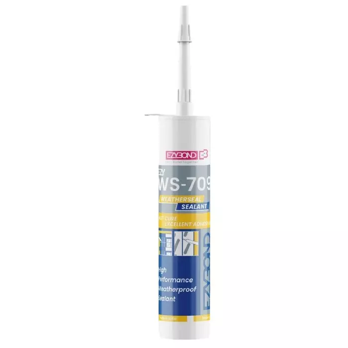Ezybond Neutral Cure Silicone Sealant Cartridge 270 ml Clear, Ezy WS 709 (Pack of 24 Pcs)