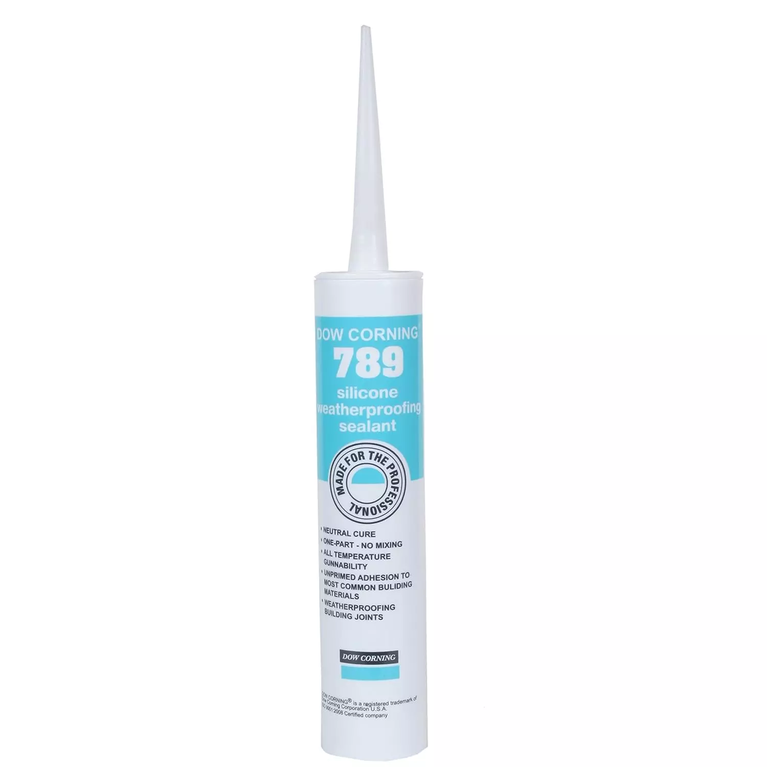 Dow Corning 789 Weatherproofing Silicon Sealant 300 ml Clear with Tube and Nozzle